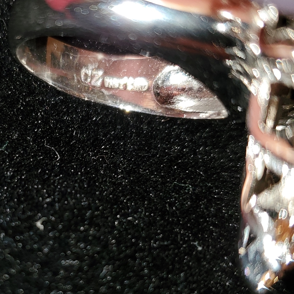 Cubic Zirconia Ring sterling silver - Picture 8 of 9